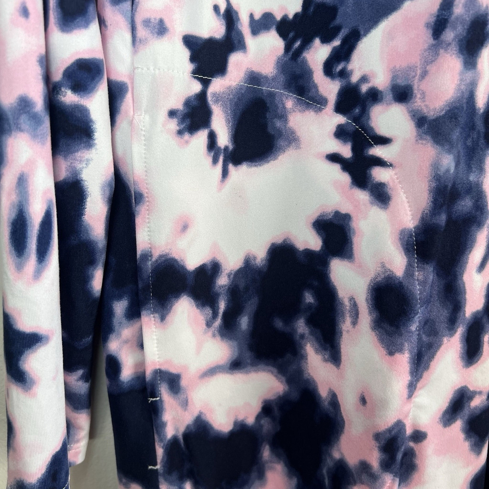Betsey Johnson Women’s Tie Dye Hooded Lounge Dress Cover Up Size S - Picture 6 of 13